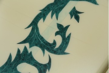 中古　フランス高級家具　八角形の天板が珍しい!お洒落なデザインが魅力の大型ダイニングテーブル　定価約130万円　(R-053090)