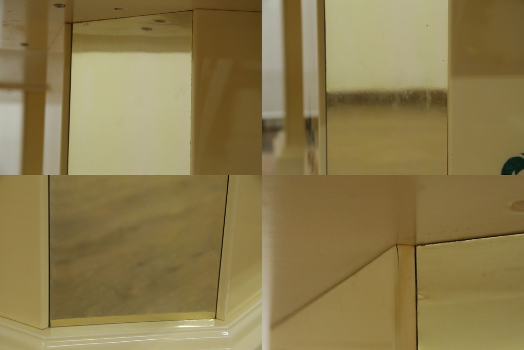 中古　フランス高級家具　八角形の天板が珍しい!お洒落なデザインが魅力の大型ダイニングテーブル　定価約130万円　(R-053090)