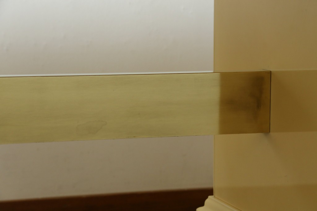 中古　フランス高級家具　八角形の天板が珍しい!お洒落なデザインが魅力の大型ダイニングテーブル　定価約130万円　(R-053090)