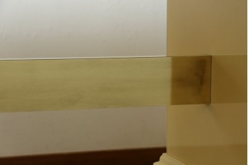 中古　フランス高級家具　八角形の天板が珍しい!お洒落なデザインが魅力の大型ダイニングテーブル　定価約130万円　(R-053090)