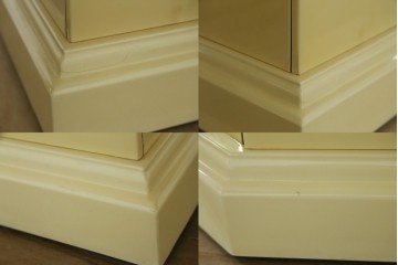 中古　フランス高級家具　八角形の天板が珍しい!お洒落なデザインが魅力の大型ダイニングテーブル　定価約130万円　(R-053090)