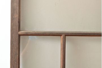 アンティーク建具　どこか懐かしさを感じるガラス戸1枚(引き戸、建具)(R-053095)