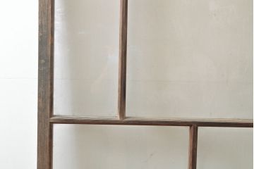 アンティーク建具　どこか懐かしさを感じるガラス戸1枚(引き戸、建具)(R-053095)
