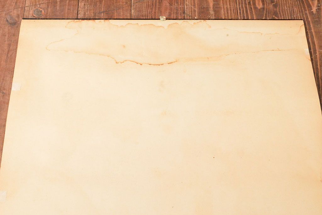 当時物　昭和初期　キリンビールポスター(多田北鳥、麒麟麦酒、精版印刷会社)(R-053111)