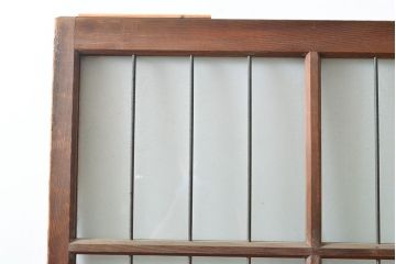 アンティーク建具　ノスタルジックな雰囲気を演出してくれるガラス戸1枚(引き戸、建具)(R-053121)