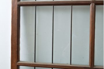 アンティーク建具　ノスタルジックな雰囲気を演出してくれるガラス戸1枚(引き戸、建具)(R-053121)