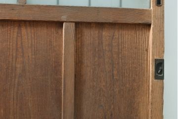 アンティーク建具　ノスタルジックな雰囲気を演出してくれるガラス戸1枚(引き戸、建具)(R-053121)