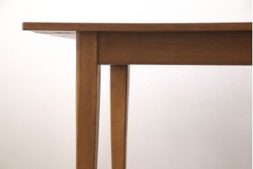 和製アンティーク　極上品　ナラ材　木の持つ味わいを存分に感じられるダイニングテーブル(作業台)(R-053128)
