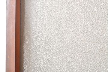 アンティーク建具　ノスタルジックな雰囲気漂うガラス戸1枚(引き戸、建具)(R-053131)