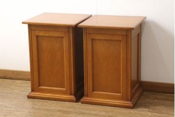 中古　美品　横浜クラシック家具　ダニエル(daniel)　A-322・A-320　収納にも便利な組み立て式ダイニングテーブル(定価約70万円)(作業台、食卓)(R-053134)