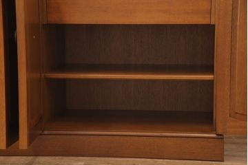 中古　美品　DREXEL HERITAGE(ドレクセルヘリテイジ)　Triune(トライユン)　優雅な佇まいが魅力のクリデンザキャビネット(クレデンザ、サイドボード、リビングボード)(定価約66万円)(R-053139)