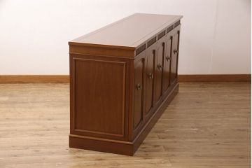 中古　美品　DREXEL HERITAGE(ドレクセルヘリテイジ)　Triune(トライユン)　優雅な佇まいが魅力のクリデンザキャビネット(クレデンザ、サイドボード、リビングボード)(定価約66万円)(R-053139)