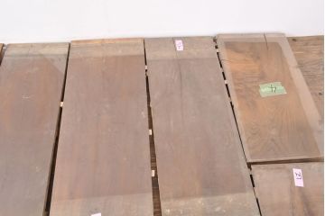 和製アンティーク　明治期　古材　DIYにおすすめ!床材として使われていた総ケヤキ材20枚セット(総欅材、総けやき材、材料、木材、板)(R-053169)