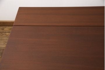 デンマークビンテージ　チーク材　機能的なデザインとつくりが魅力的なエレベーターテーブル(ダイニングテーブル、エクステンションテーブル、作業台、ヴィンテージ)(R-053182)