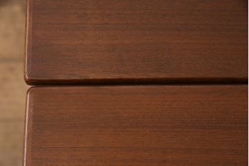 デンマークビンテージ　チーク材　機能的なデザインとつくりが魅力的なエレベーターテーブル(ダイニングテーブル、エクステンションテーブル、作業台、ヴィンテージ)(R-053182)