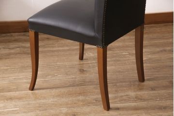 中古　イタリア家具　ス・ミズーラ(SU MISURA)　Brianza(ブリアンツァ)　クラシカルで洗練された佇まいが魅力のダイニングチェア4脚セット(椅子)(R-053190)