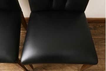 中古　イタリア家具　ス・ミズーラ(SU MISURA)　Brianza(ブリアンツァ)　クラシカルで洗練された佇まいが魅力のダイニングチェア2脚セット(椅子)(R-053191)