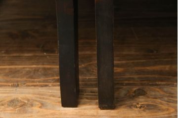 和製ビンテージ　北海道民芸家具　クラシカルな佇まいが美しい3人掛けソファ(三人掛けソファ、3P、ヴィンテージ)(R-053192)