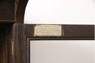 イギリスアンティーク　オーク材　落ち着いた大人の書斎づくりにぴったりなスタッキングブックケース(書棚、本棚、戸棚、収納棚、キャビネット)(R-053199)