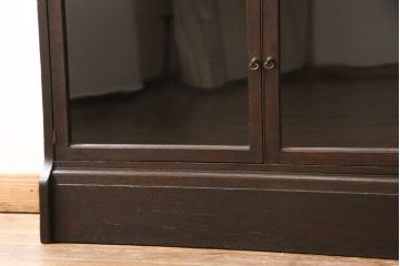 イギリスアンティーク　オーク材　落ち着いた大人の書斎づくりにぴったりなスタッキングブックケース(書棚、本棚、戸棚、収納棚、キャビネット)(R-053199)