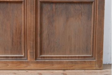 和製アンティーク　昭和初期　懐かしさ感じる!レトロな空間づくりにおすすめのガラス戸1枚(引き戸、建具)(R-053209)