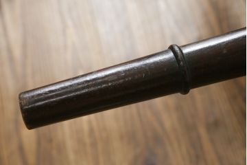 ビンテージ家具　松本民芸家具　洗練された佇まいが上品な棚付きダイニングテーブル(食卓、2人掛け、4人掛け、ヴィンテージ)(R-053213)