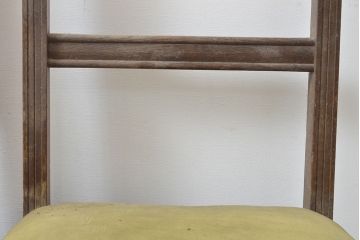 和製アンティーク　希少!　ナラ材　大正ロマンな雰囲気を醸し出すチェア3脚セット(ダイニングチェア、椅子)(R-053219)