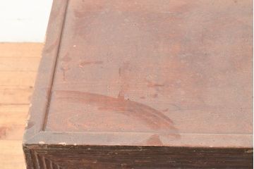 ヴィンテージ家具　松本民芸家具　絶版品!上品な意匠が趣溢れる希少なG型座卓(ローテーブル、センターテーブル、ビンテージ)(R-053226)