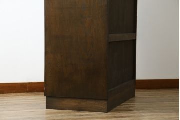 和製ビンテージ　永田良介商店　珍しいスリムタイプのサイズ感が魅力的なチェスト(引き出し、整理タンス、ヴィンテージ)(R-053239)