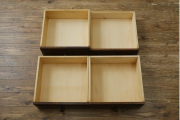 中古　北海道民芸家具　落ち着いた空間づくりにおすすめのサイドボード　(R-053243)
