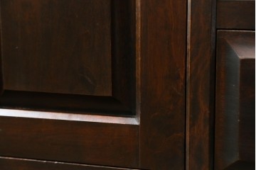 中古　北海道民芸家具　落ち着いた空間づくりにおすすめのサイドボード　(R-053243)