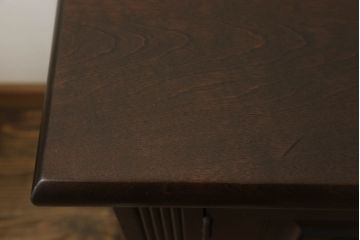 中古美品　松本民芸家具　レア!洗練された佇まいのクリデンザサイドボード(クレデンザ、リビングボード、収納棚)(R-053244)