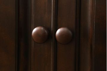 中古美品　松本民芸家具　レア!洗練された佇まいのクリデンザサイドボード(クレデンザ、リビングボード、収納棚)(R-053244)