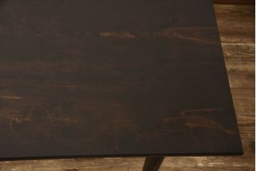 和製ビンテージ　松本民芸家具　洗練された佇まいの棚付きダイニングテーブル(食卓、作業台、ヴィンテージ)(R-053254)