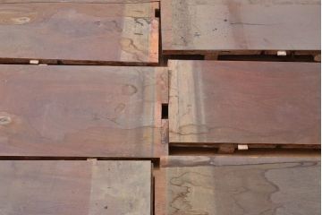 和製アンティーク　明治期　古材　DIYにおすすめ!床材として使われていた総ケヤキ材14枚セット(総欅材、総けやき材、材料、木材、板)(R-053256)