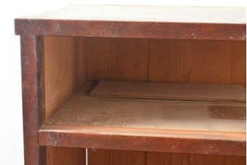 和製アンティーク　大正ロマンな佇まいに趣を感じる関東水屋箪笥(食器棚、戸棚、収納棚)(R-053260)