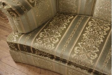 中古　美品　DREXEL HERITAGE(ドレクセルヘリテイジ)　ラグジュアリー空間を演出してくれる2.5人掛けワイドソファ(2Pソファ、2人掛け、二人掛け、3人掛け、三人掛け、3P)(定価約120万円)(R-053275)
