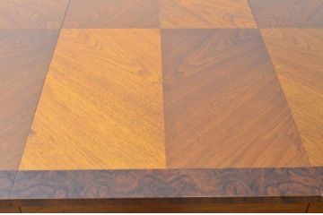 中古　美品　DREXEL HERITAGE(ドレクセルヘリテイジ)　FRANCESCA(フランチェスカ)シリーズ　優美な佇まいのダイニングテーブル(エクステンションテーブル)(定価約65万円)(R-053276)