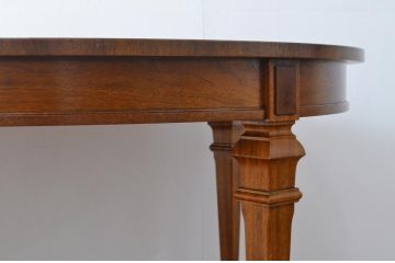 中古　美品　DREXEL HERITAGE(ドレクセルヘリテイジ)　FRANCESCA(フランチェスカ)シリーズ　優美な佇まいのダイニングテーブル(エクステンションテーブル)(定価約65万円)(R-053276)