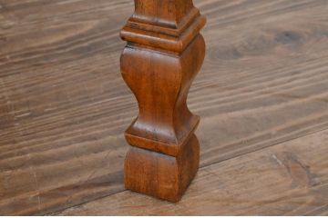 中古　美品　DREXEL HERITAGE(ドレクセルヘリテイジ)　FRANCESCA(フランチェスカ)シリーズ　優美な佇まいのダイニングテーブル(エクステンションテーブル)(定価約65万円)(R-053276)
