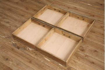 ヴィンテージ家具　インダストリアルなペイントカウンターテーブル(カウンターデスク、机、在宅ワーク、在宅用作業台)(R-053277)