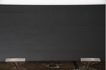 中古　美品　ニシザキ工芸　匣屋深川(はこやふかがわ)　黒漆塗り　モダンな空間にも合わせやすい民芸箪笥サイドボード(引き出し、サイドチェスト、収納箪笥、整理箪笥)(R-053285)