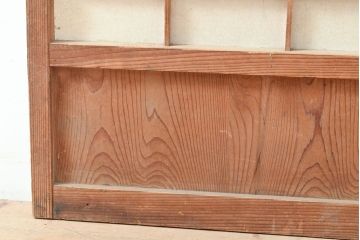 アンティーク建具　和の趣漂う障子戸1枚(引き戸、建具)(R-053293)