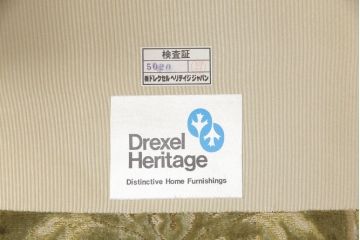 中古　美品　DREXEL HERITAGE(ドレクセルヘリテイジ)　J7610　1人掛けソファ(一人掛け、イージーチェア、ラウンジチェア、アームチェア、椅子)(定価約33万円)(R-053301)