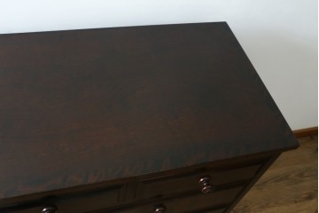 中古　北海道民芸家具　上品な佇まいが魅力的なチェスト　(R-053337)