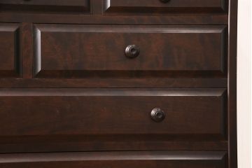 中古　北海道民芸家具　上品な佇まいが魅力的なチェスト(整理タンス、収納タンス、衣装タンス、引き出し)(R-053337)