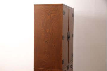 中古　美品　岩谷堂箪笥　上質な和の趣溢れるワードローブ(衣装タンス、洋服タンス、引き出し)(R-053344)