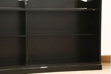 和製ビンテージ　輪島漆塗り　上質な和の空間づくりにぴったりな飾り棚(戸棚、茶棚、収納棚、ヴィンテージ)(R-053352)