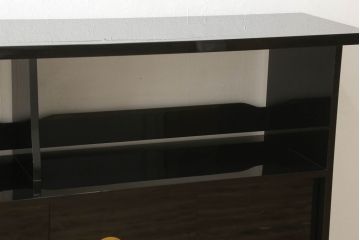 和製ビンテージ　輪島漆塗り　上質な和の空間づくりにぴったりな飾り棚(戸棚、茶棚、収納棚、ヴィンテージ)(R-053352)