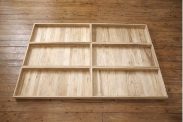 中古　美品　岩谷堂箪笥　迫力ある杢目が印象的な衣装タンス(和箪笥、着物箪笥、和たんす)(R-053355)